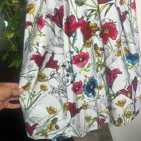 Floral Midi Dress - Multicolor - Picture 3 of 11